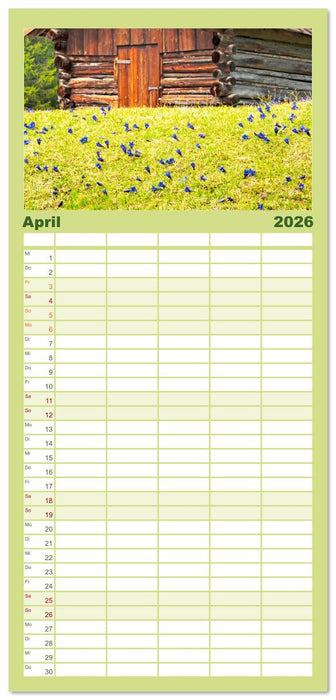 MITTENWALD Eine Perle im Oberen Isartal (CALVENDO Familienplaner 2026)