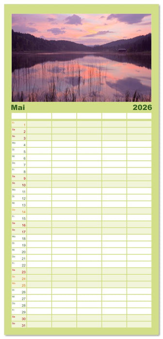 MITTENWALD Eine Perle im Oberen Isartal (CALVENDO Familienplaner 2026)