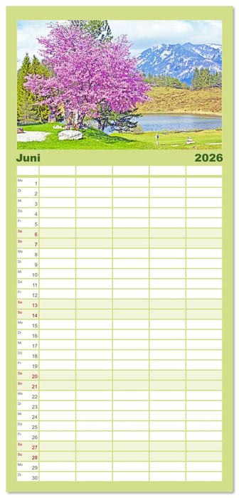 MITTENWALD Eine Perle im Oberen Isartal (CALVENDO Familienplaner 2026)