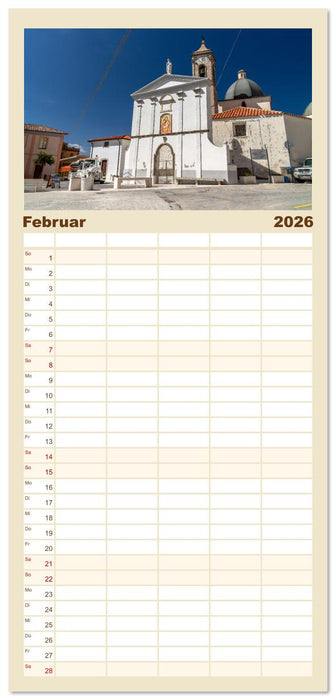 Sardinien - Impressionen Einer Mittelmeerperle (CALVENDO Familienplaner 2026)