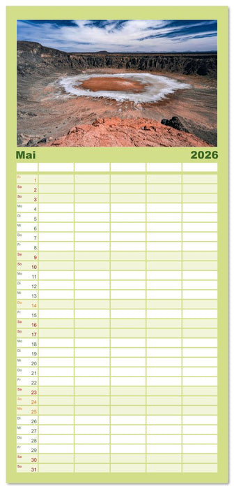 Saudi Arabien - Königreich der Faszinationen (CALVENDO Familienplaner 2026)