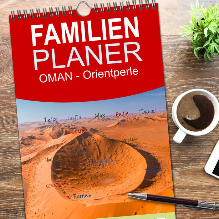 OMAN - Orientperle (CALVENDO Familienplaner 2026)