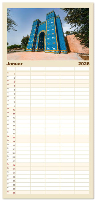 Irak - Zwischen Stolz und Veränderung (CALVENDO Familienplaner 2026)