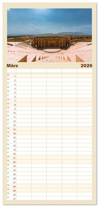 Irak - Zwischen Stolz und Veränderung (CALVENDO Familienplaner 2026)