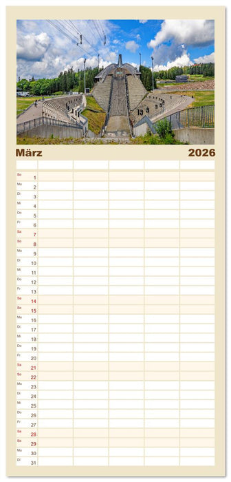 Vom Südkap zum Nordkap (CALVENDO Familienplaner 2026)