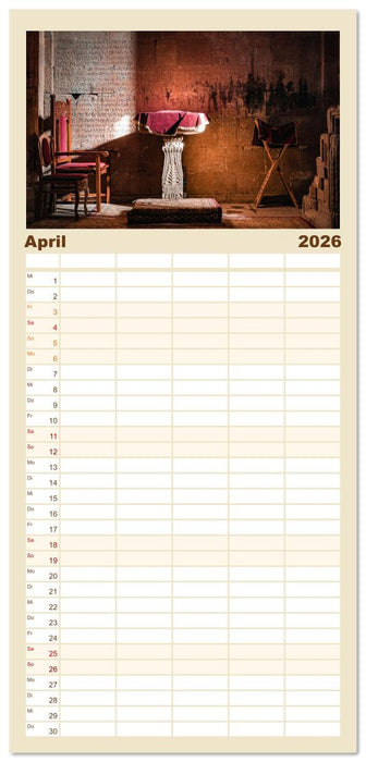 Armenien - Wo die Geschichte ihre Stimme erhebt (CALVENDO Familienplaner 2026)