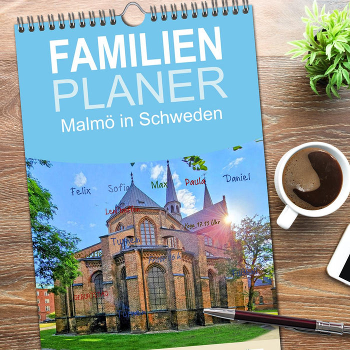 Malmö in Schweden (CALVENDO Familienplaner 2026)