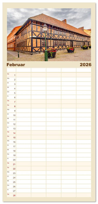 Malmö in Schweden (CALVENDO Familienplaner 2026)