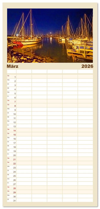 Malmö in Schweden (CALVENDO Familienplaner 2026)