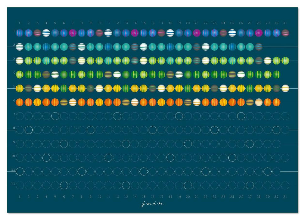 Une perle pour chaque jour (CALVENDO Calendrier mensuel 2026)