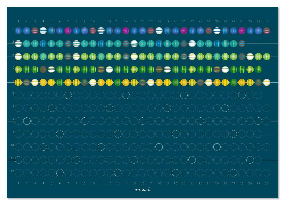Une perle pour chaque jour (CALVENDO Calendrier supérieur 2026)