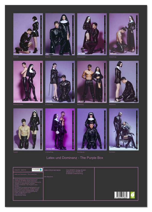 Latex und Dominanz - The Purple Box (CALVENDO Wandkalender 2026)