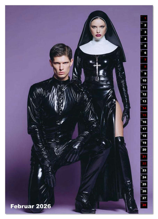 Latex und Dominanz - The Purple Box (CALVENDO Wandkalender 2026)