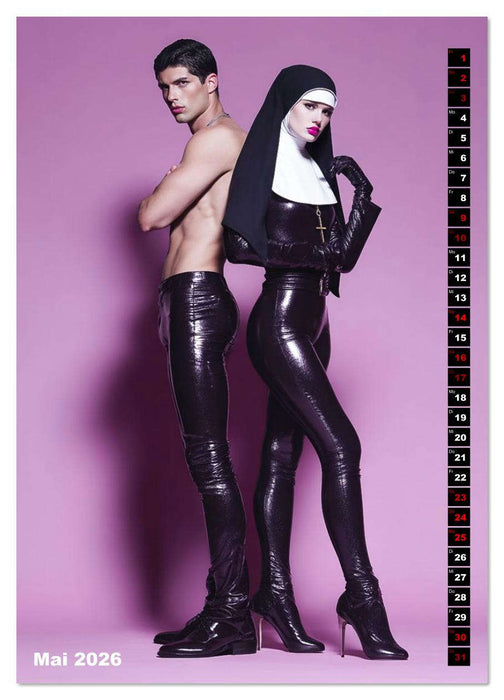 Latex und Dominanz - The Purple Box (CALVENDO Premium Wandkalender 2026)
