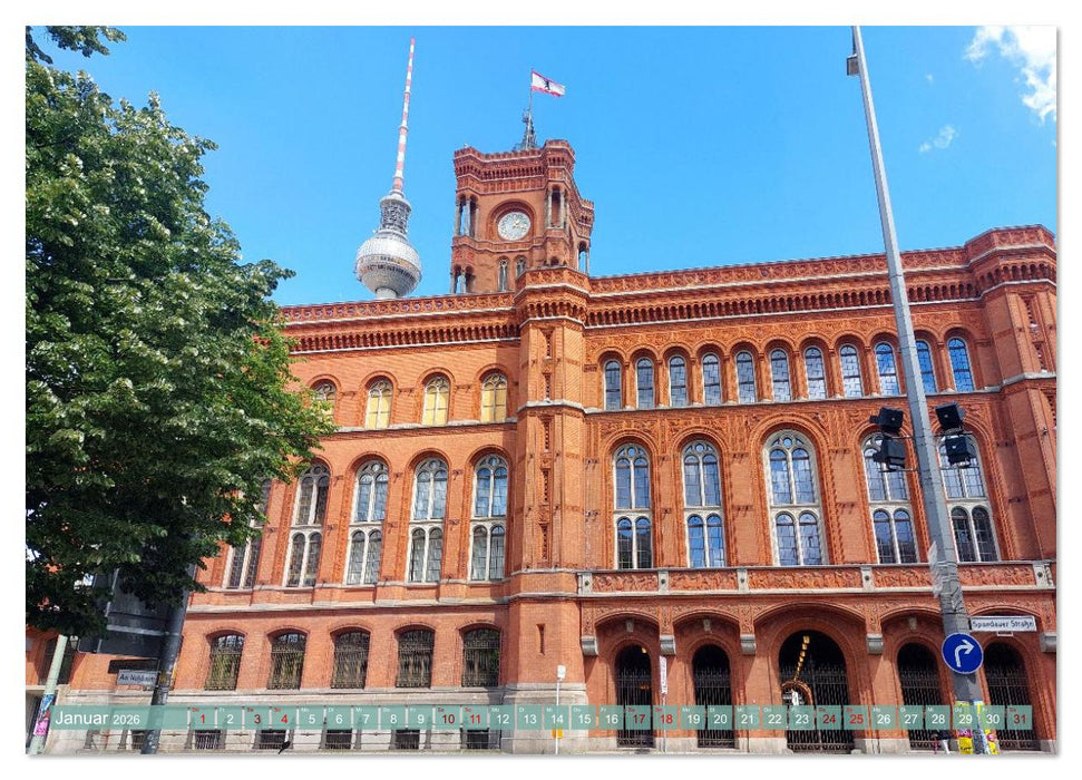 In Berlins Mitte (CALVENDO Wandkalender 2026)