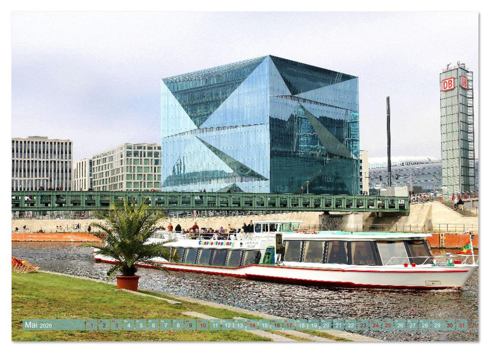 In Berlins Mitte (CALVENDO Premium Wandkalender 2026)