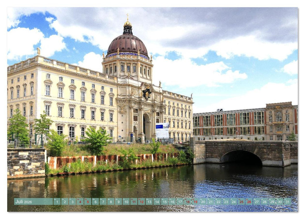 In Berlins Mitte (CALVENDO Premium Wandkalender 2026)
