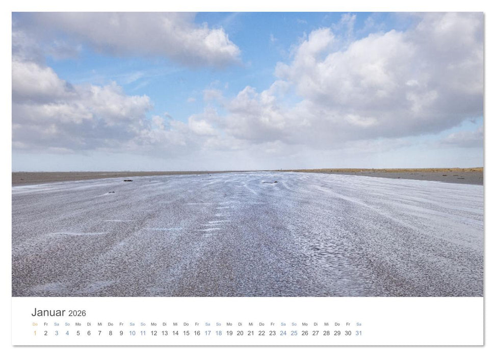 Sønderjylland - Dänemarks Süden (CALVENDO Premium Wandkalender 2026)
