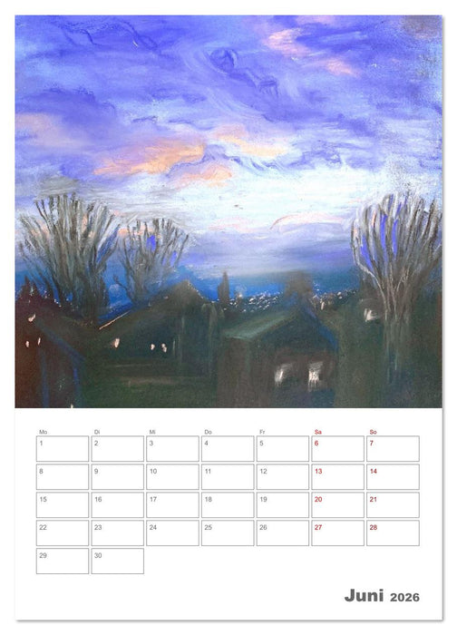 Anna Arndt Jahresimpressionen mit Planer (CALVENDO Wandkalender 2026)