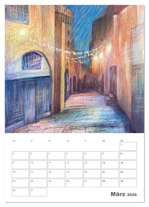 Anna Arndt Jahresimpressionen mit Planer (CALVENDO Premium Wandkalender 2026)