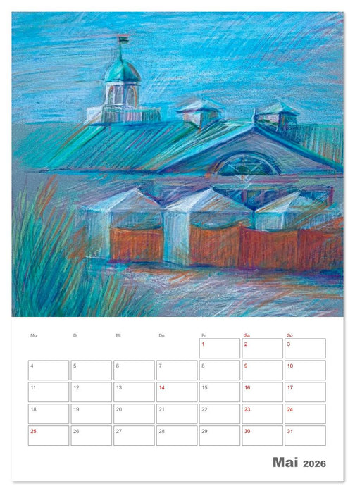 Anna Arndt Jahresimpressionen mit Planer (CALVENDO Premium Wandkalender 2026)