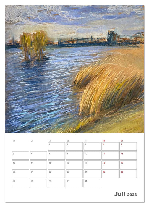 Anna Arndt Jahresimpressionen mit Planer (CALVENDO Premium Wandkalender 2026)