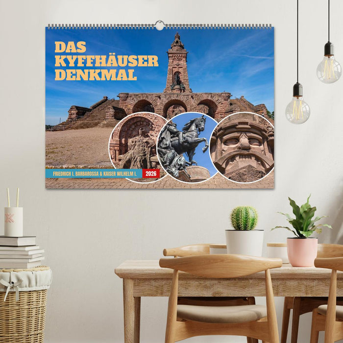 Das Kyffhäuser Denkmal (CALVENDO Wandkalender 2026)