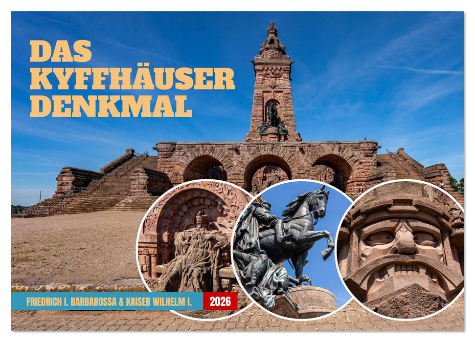 Das Kyffhäuser Denkmal (CALVENDO Wandkalender 2026)