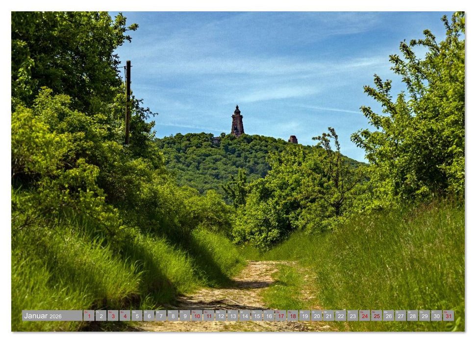 Das Kyffhäuser Denkmal (CALVENDO Wandkalender 2026)