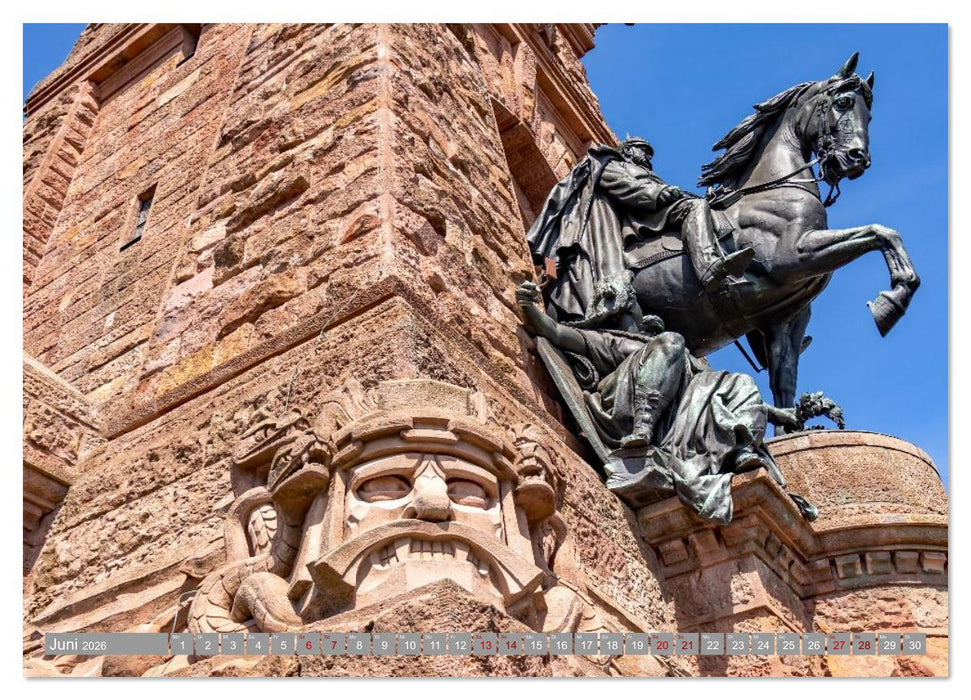 Das Kyffhäuser Denkmal (CALVENDO Wandkalender 2026)