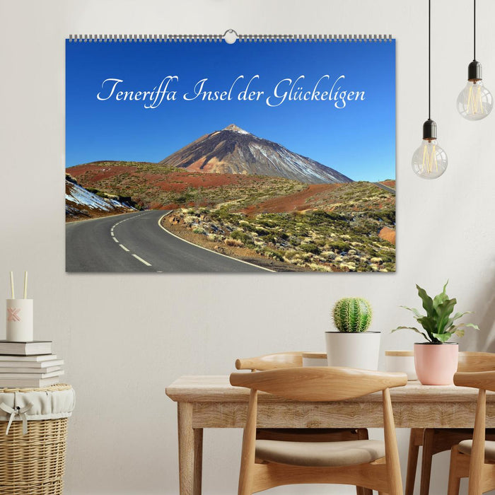 Teneriffa - Insel der Glückseligen (CALVENDO Wandkalender 2026)
