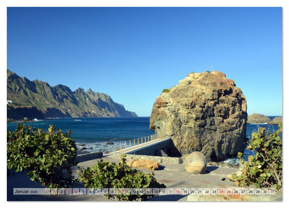 Teneriffa - Insel der Glückseligen (CALVENDO Wandkalender 2026)