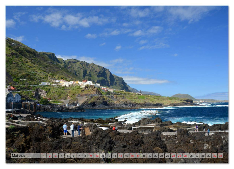 Teneriffa - Insel der Glückseligen (CALVENDO Wandkalender 2026)