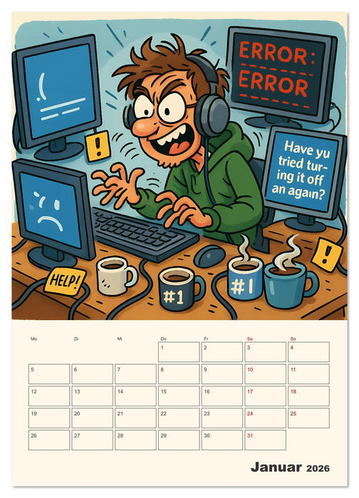 Berufe mal anders – Ein Jahr voller Job-Klischees (CALVENDO Wandkalender 2026)