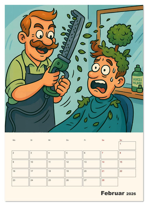 Berufe mal anders – Ein Jahr voller Job-Klischees (CALVENDO Wandkalender 2026)