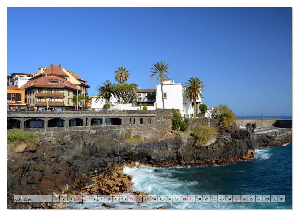 Teneriffa - Insel der Glückseligen (CALVENDO Premium Wandkalender 2026)