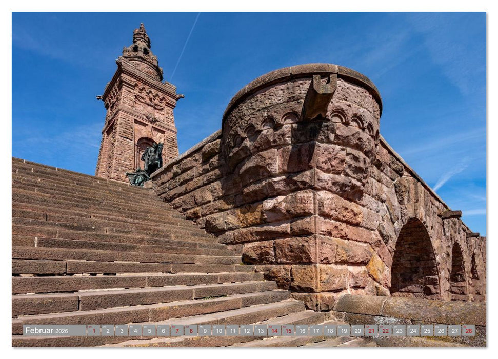 Das Kyffhäuser Denkmal (CALVENDO Premium Wandkalender 2026)