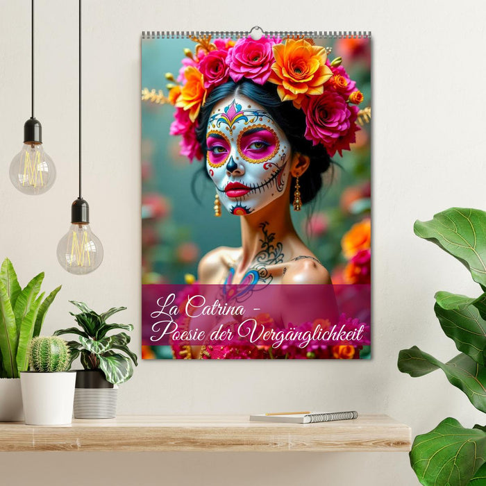 La Catrina - Poesie der Vergänglichkeit (CALVENDO Wandkalender 2026)