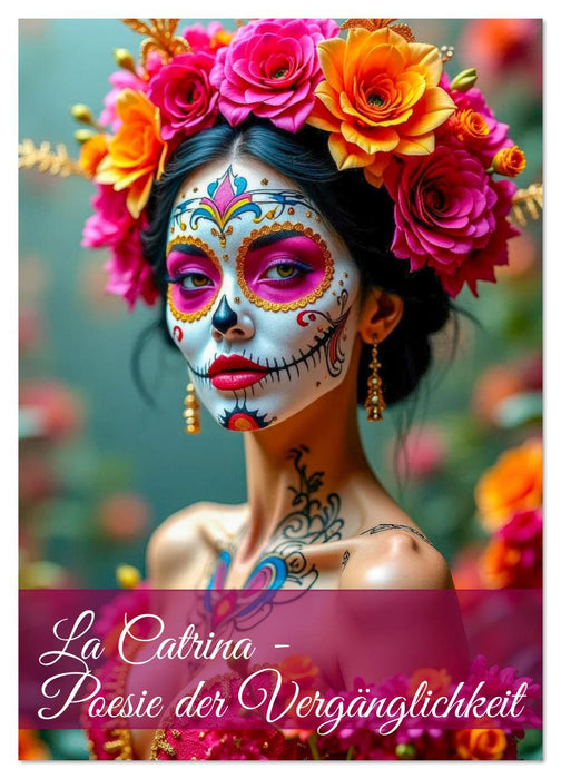 La Catrina - Poesie der Vergänglichkeit (CALVENDO Wandkalender 2026)