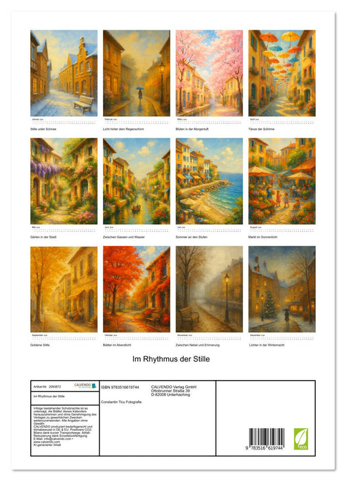 Im Rhythmus der Stille (CALVENDO Wandkalender 2026)