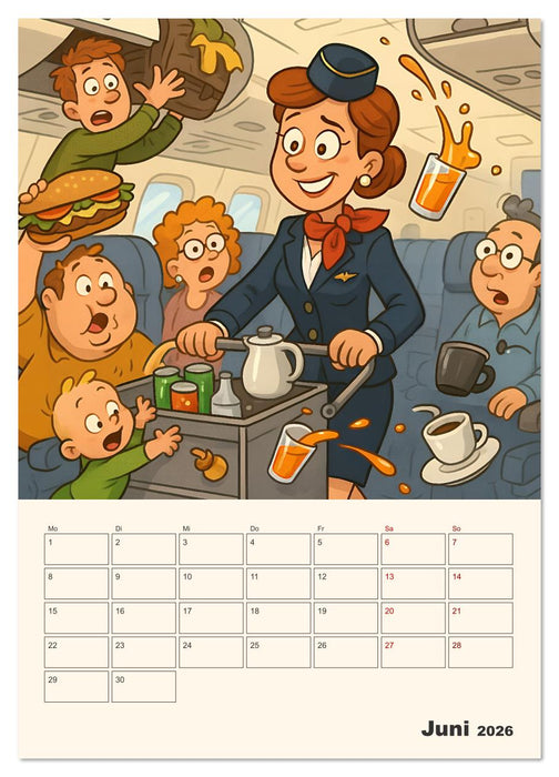 Berufe mal anders – Ein Jahr voller Job-Klischees (CALVENDO Premium Wandkalender 2026)