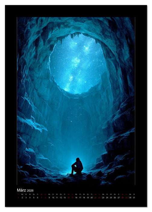 Höhlensehnsucht (CALVENDO Wandkalender 2026)