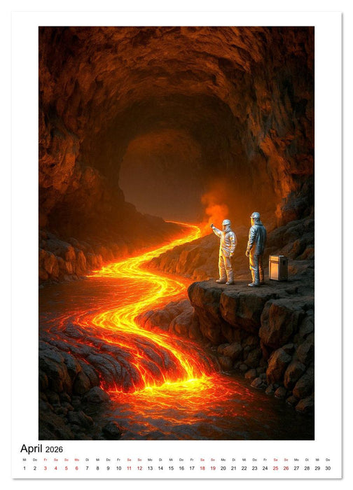 Erdenblut (CALVENDO Wandkalender 2026)