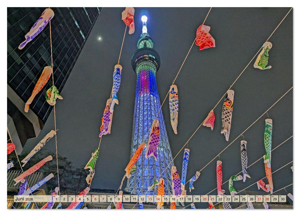 Japan entdecken Tokio, Osaka & mehr (CALVENDO Wandkalender 2026)