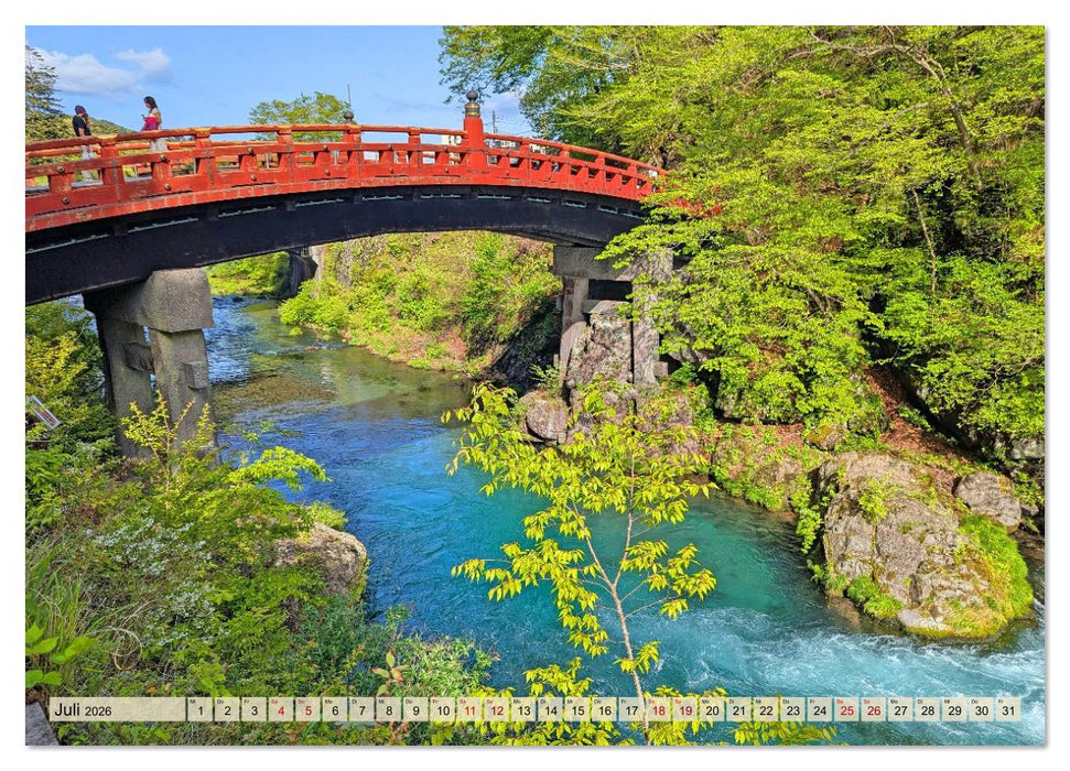 Japan entdecken Tokio, Osaka & mehr (CALVENDO Premium Wandkalender 2026)