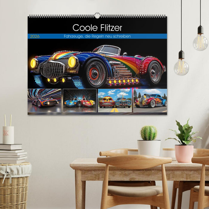 Coole Flitzer (CALVENDO Wandkalender 2026)