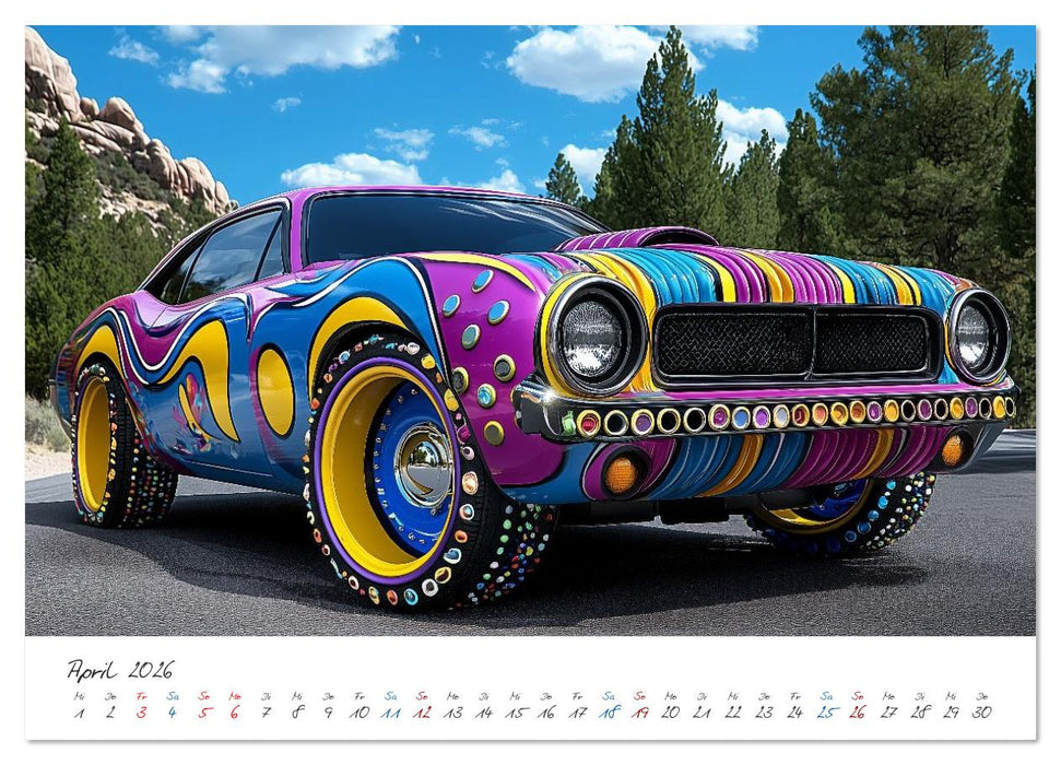 Coole Flitzer (CALVENDO Wandkalender 2026)