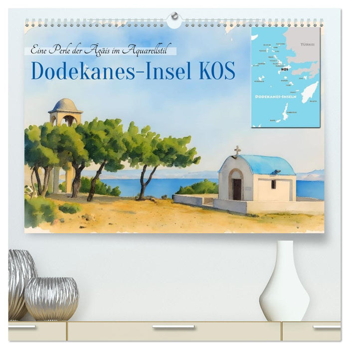 Dodekanes-Insel Kos (CALVENDO Premium Wandkalender 2026)