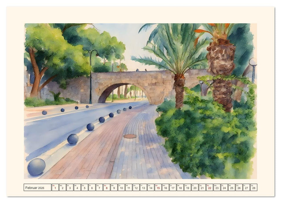 Dodekanes-Insel Kos (CALVENDO Premium Wandkalender 2026)