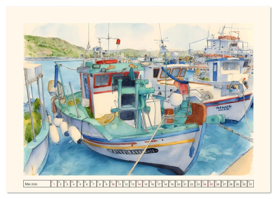 Dodekanes-Insel Kos (CALVENDO Premium Wandkalender 2026)